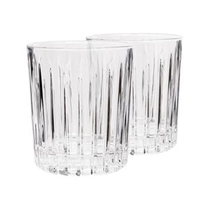 Fluted Whisky Glasses - 310ml - Pack of 2