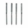 Everhang M8 x 100mm Zinc Plated Hanger Bolt - 4 Pack