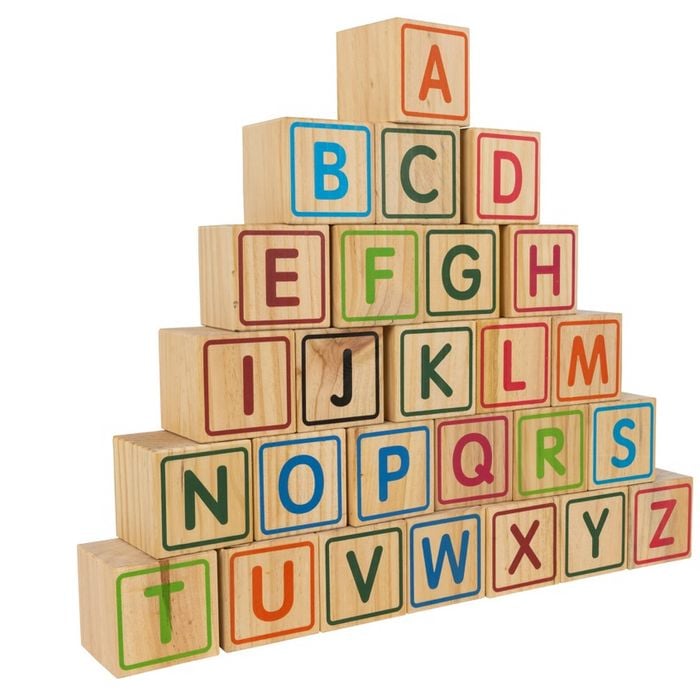 ABC Blocks 9cm Letters and Symbols