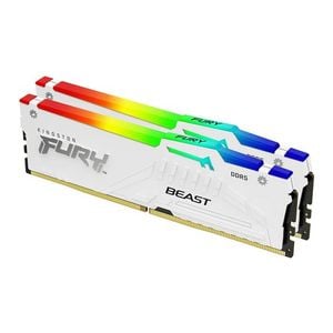 Kingston FURY Beast White RGB EXPO 32GB(2x16GB) DDR5-6000 Memory [KF560C30BWEAK2-32]