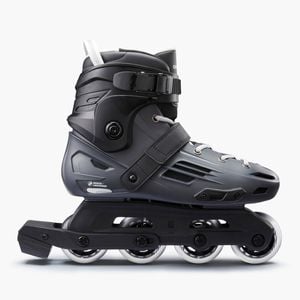 Decathlon - Adult Inline Skates Mf140 Hard Shell - Grey - Au 4/5 - Eu 37/38
