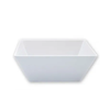 Ryner Square Bowl White Melamine 130x130x70mm