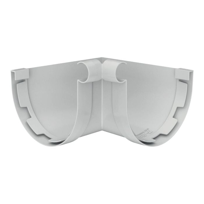 Marley 90° Gull Grey Typhoon Internal Angle