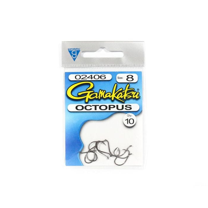Gamakatsu Octopus Fishing Hook Standard Pack 8