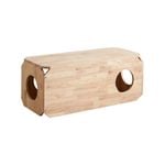 Natural Signature 2 Seater Raw Natural Kitten Bench