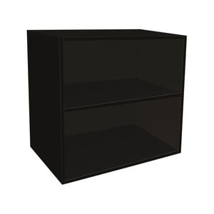 Kaboodle 500-599mm Blackberry Customisable Deep Open Med Wall Shelf
