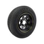 Sunrise Trailer 14" Wheels Rim and Tyre Fitted - Ford, 185R14LT - Black - WRTF14PB185