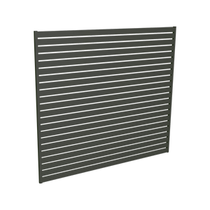 ProtectorAl Up to 2000W x Up to 1766H Woodland Grey Aluminium Slat Screen Kit