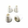 Surface Gard 13mm White Round External Rubber Chair Tips - 4 Pack