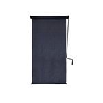 Coolaroo 1.2 x 2.4m Graphite Crank Operated Outdoor Blind