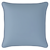 Mojo 45cm Solid Blue Cushion Cover With Pipe