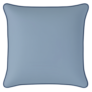 Mojo 45cm Solid Blue Cushion Cover With Pipe