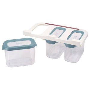 3pc Joseph Joseph Cupboard Store Under Shelf Storage Set - Light Opal