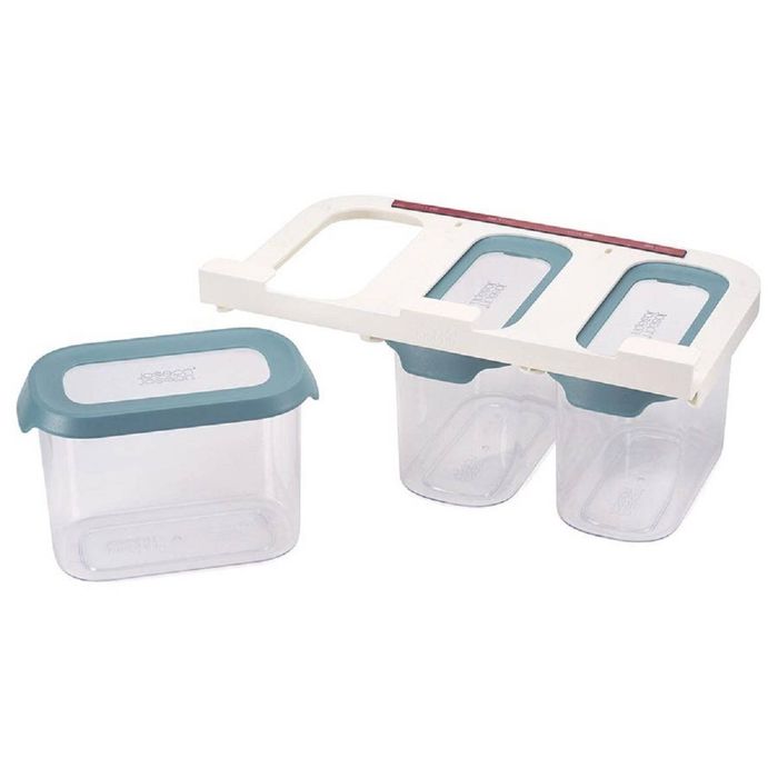 3pc Joseph Joseph Cupboard Store Under Shelf Storage Set - Light Opal