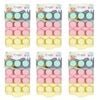 6PK Topchef Silicone Heat Resistant Baking Mould - Mini Cupcake Cotton Candy