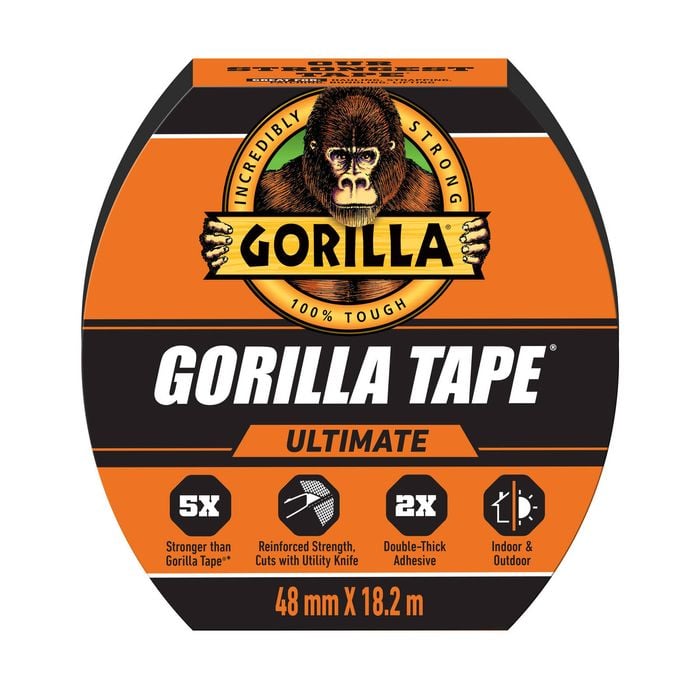 Gorilla 48mm X 18.2m Black Ultimate Tape