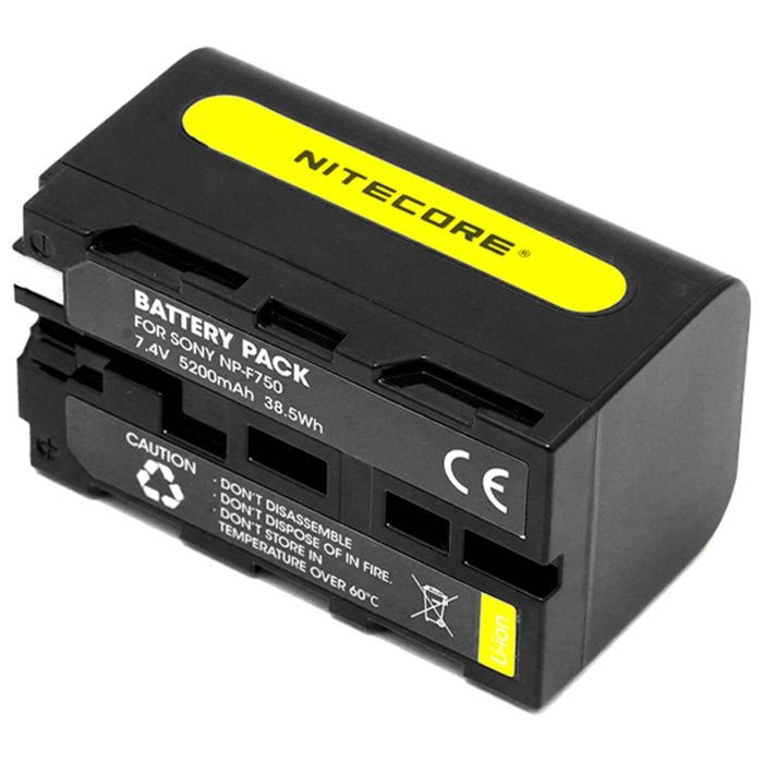 Nitecore Npf750 Sony Cam Battery