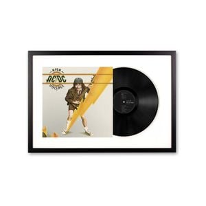 Framed AC/DC High Voltage Vinyl Album Art