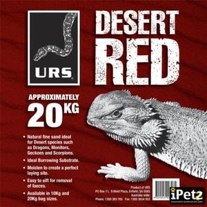 Urs Natural Fine Red Desert Sand Substrate 20kg