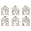 6x LVD Reindeer Guided Star Decorative Sculpture Decoration Home/Lounge Decor
