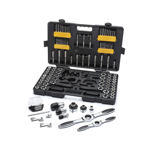 GEARWRENCH 114 Pc. Metric & SAE Ratcheting Tap and Die Set Bunnings