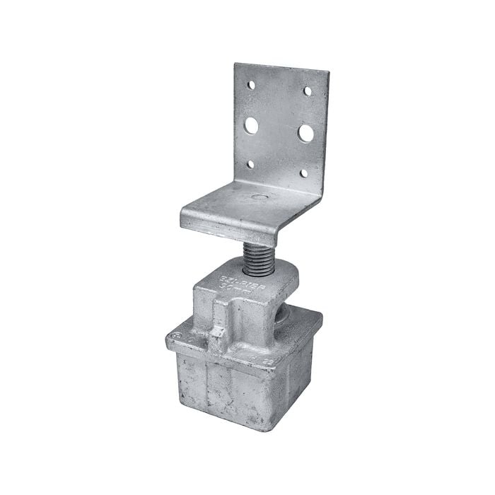 Ezipier 90mm L Shape Adjustable Timber Pier Head 