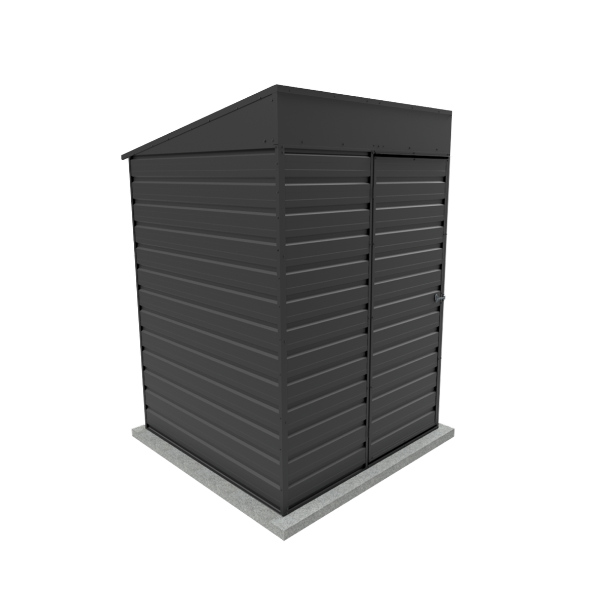 Absco Sheds 1.52 x 1.52 x 2.25m Monument Highline Single Door Shed ...