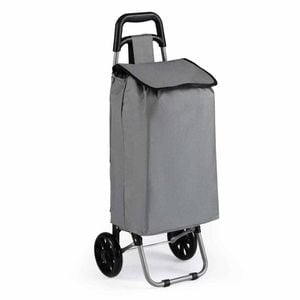 Costway Folding Shopping Trolley Cart Grocery Market Storage Bag Basket