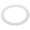 Kinetic 50mm Hole DWV White Round Self Adhesive Cover Plate