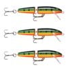 3x Rapala 7cm Jointed Shallow Diver Hard Body Fishing Lures - Perch