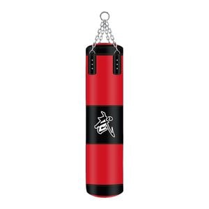 Fitness Master Punching Bag Set Hanging Adults 100cm W Boxing Gloves Unfilled