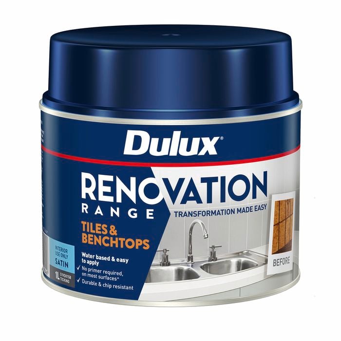 Dulux 1L Renovation Range Tiles & Benchtops Satin Ticking