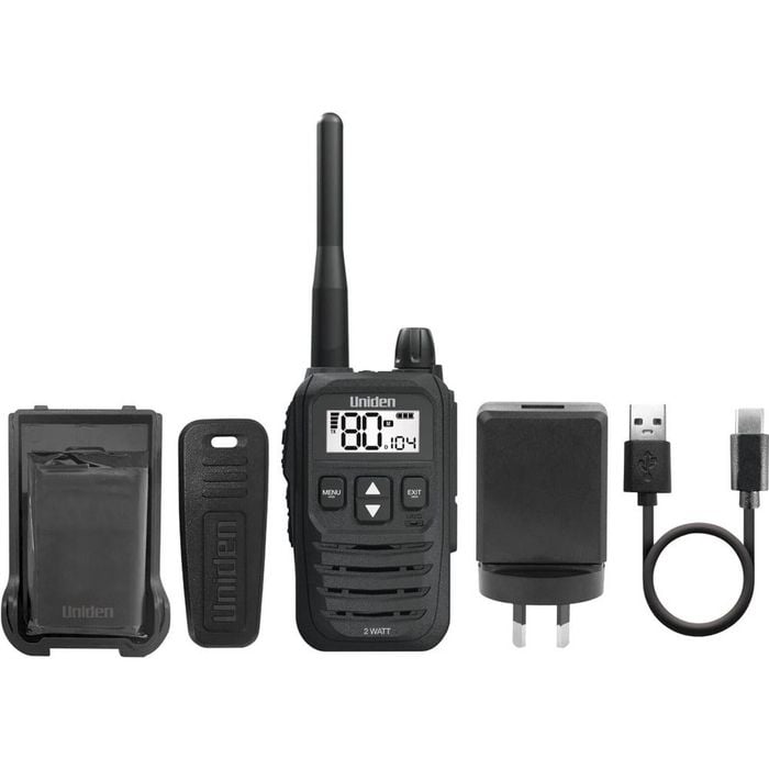 Uniden 2W 80 Channel UHF Handheld Radio