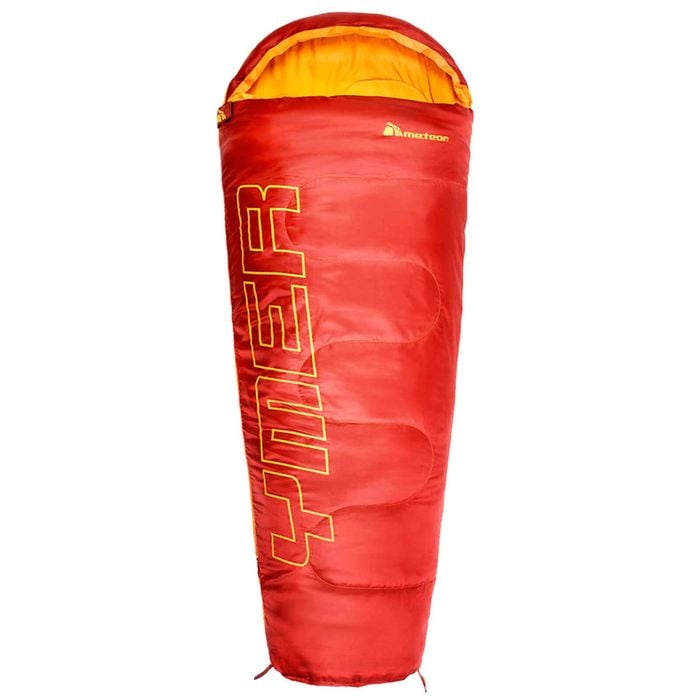 METEOR Red Orange 150x60 cm Kids Sleeping Bag