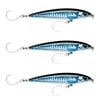 3x Rapala 12cm Saltwater X Rap Long Cast Shallow Minnow Fish Lure -SLV/BLU Mack