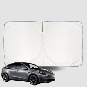 Windscreen Sun Shade for Tesla® Model Y 2022-Current Universal Fit Window Visor UV Block