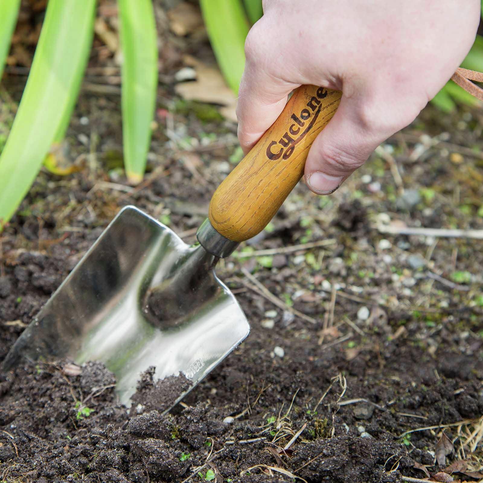 Cyclone Stainless Steel Garden Trowel Bunnings Australia