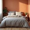 Royal Comfort 1000 Thread Count Bamboo Cotton Sheet And Quilt Set Dove King