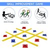 Giant Tic Tac Toe Portable Game - 1.2m X 1.2m