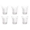 6PK Appetito Multipurpose Measure Glass 30ml Home Kitchen Cooking