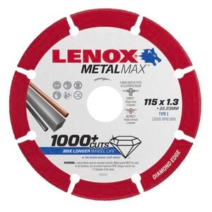 Lenox 115 x 22.2 x 1.3mm Metal Max Blade