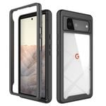 2 in 1 Shockproof Heavy Duty Case Bumper Cover - For Google Pixel 7A