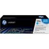 HP 125A Cyan Toner Cartridge  1400 Pages  Single Pack