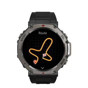 GPS Smartwatch – 1.43'' AMOLED Display, Supports GLONASS, BDS, Galileo, NAVIC, QZSS, 5ATM Waterproof"