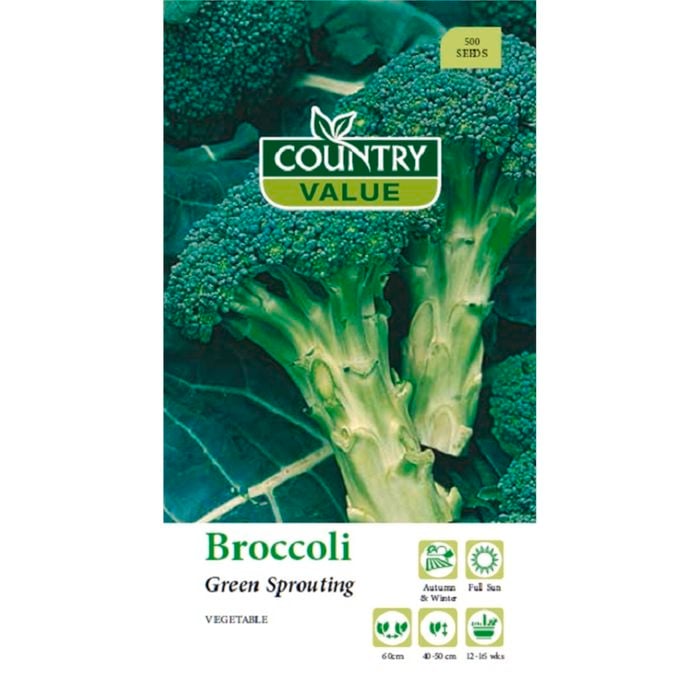 Country Value Seed Broccoli Green Sprouting