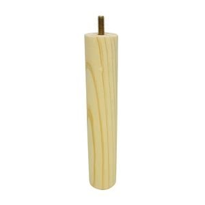 Adoored 230mm Pine Round Furniture Leg