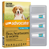 Advocate For Medium Dogs (4-10kg) Blue - 3 Pack