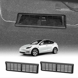 Tesla Model Y 2022-2025 Backseat Rear Under Seat Air Conditioning Outlet Vent Cover Flow