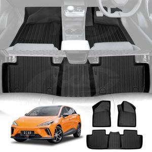 3D All-Weather Floor Mats for MG MG4 2023-Onwards Heavy Duty Customized Car Floor Liners Full Set