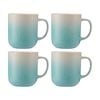 4pk Maxwell & Williams The Mug Club Ombre Mug 400ml - Aqua